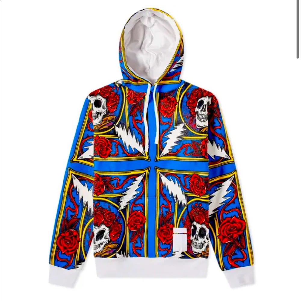 Chinatown x Grateful dead bandana hoodie